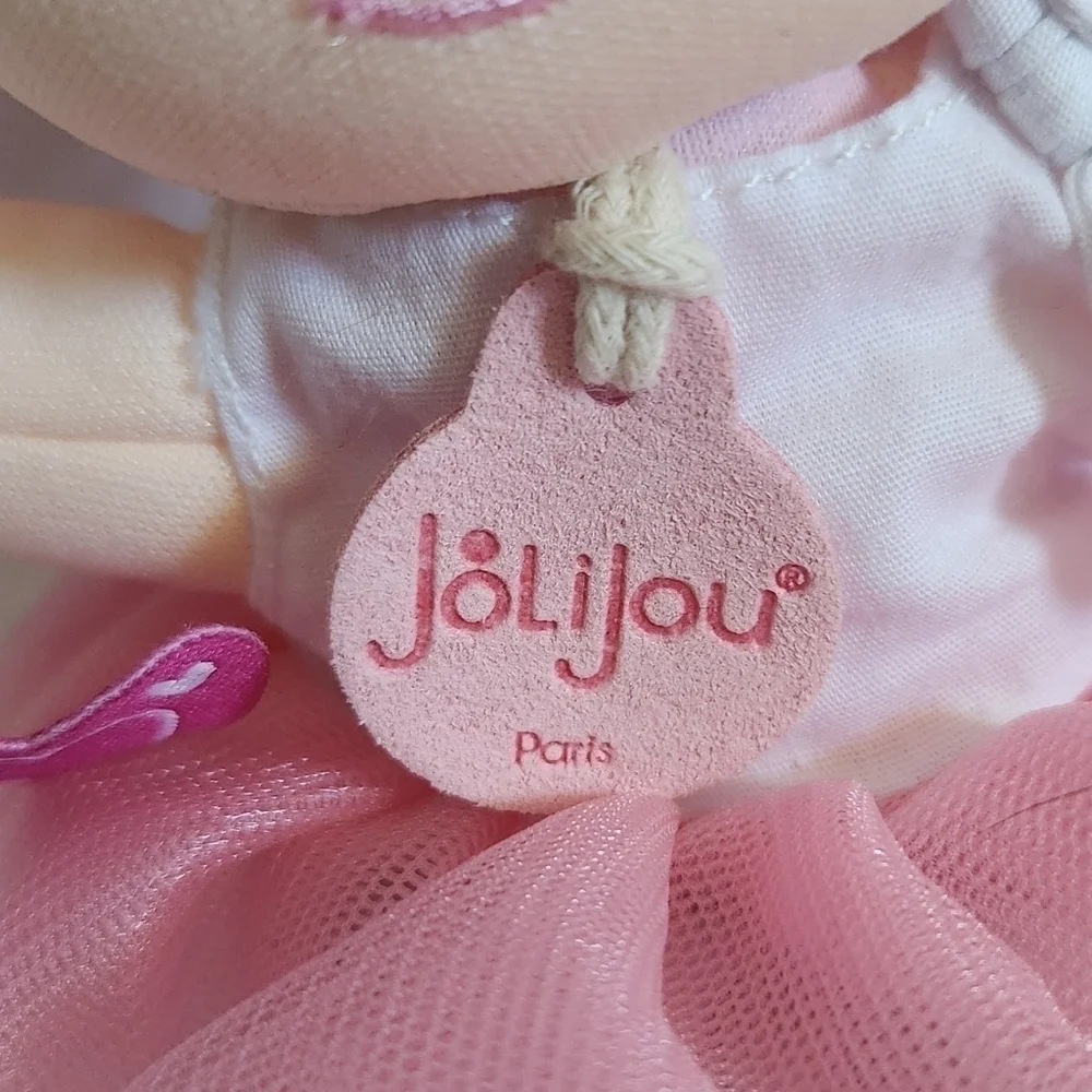 JoliJou Paris Les Tutus De Doudou Little Tutu Pink French Ballerina Doll